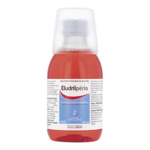Eludrilperio 0,2 % bain de bouche