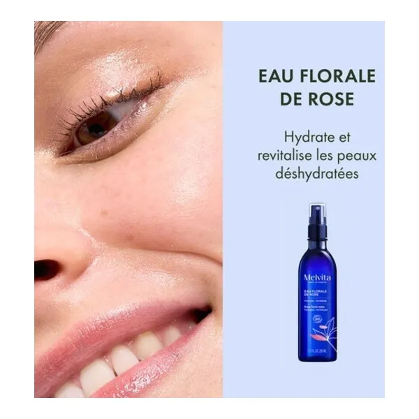 Melvita Eau florale de rose Bio
