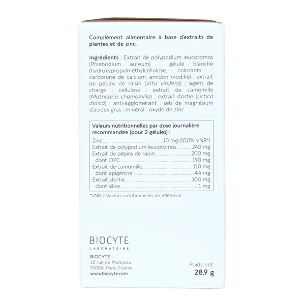 Biocyte Clinical Age Sensitive gélule