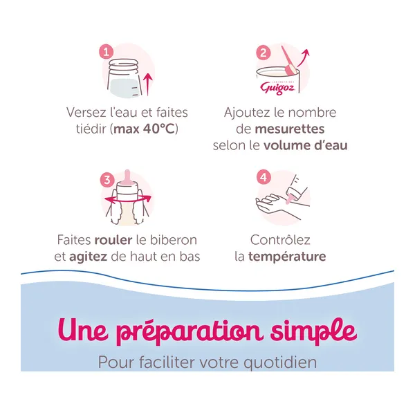 Guigoz Optipro Junior lait 4eme âge