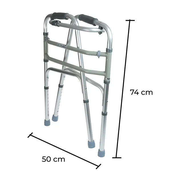 Déambulateur pliant et articulé adulte