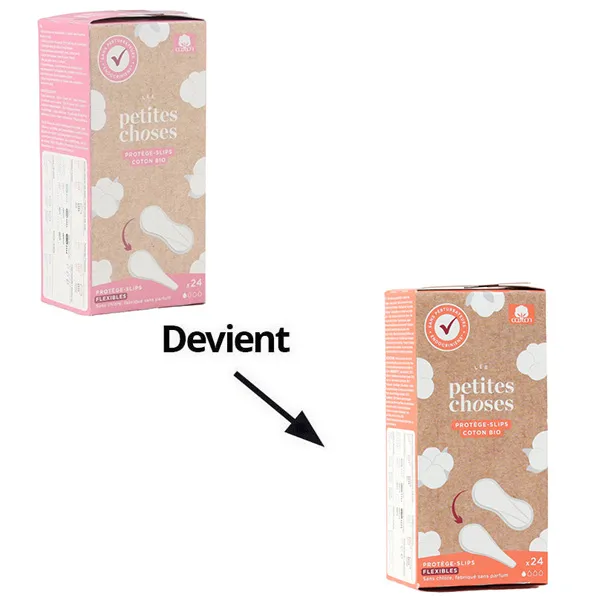 Les petites choses protège-slip flexibles