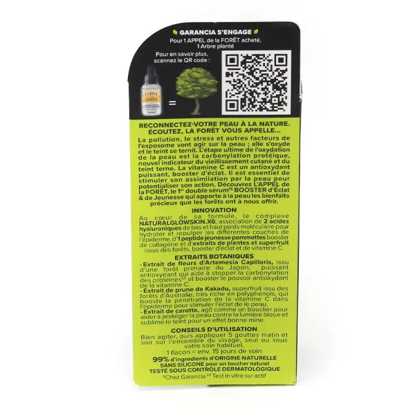 Garancia l'Appel de la Forêt double sérum