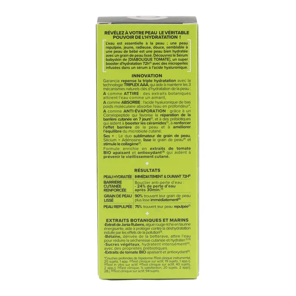 Garancia Diabolique Tomate Sérum babyskin