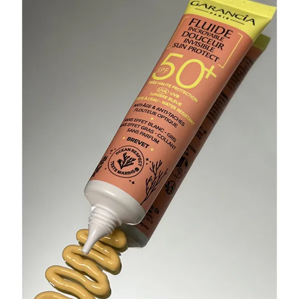 Garancia Fluide incroyable douceur invisible sun protect SPF 50+