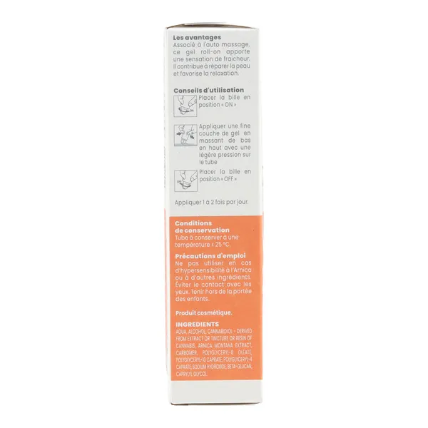 Gel  CBD by Boiron Répare et Relaxe roll-on