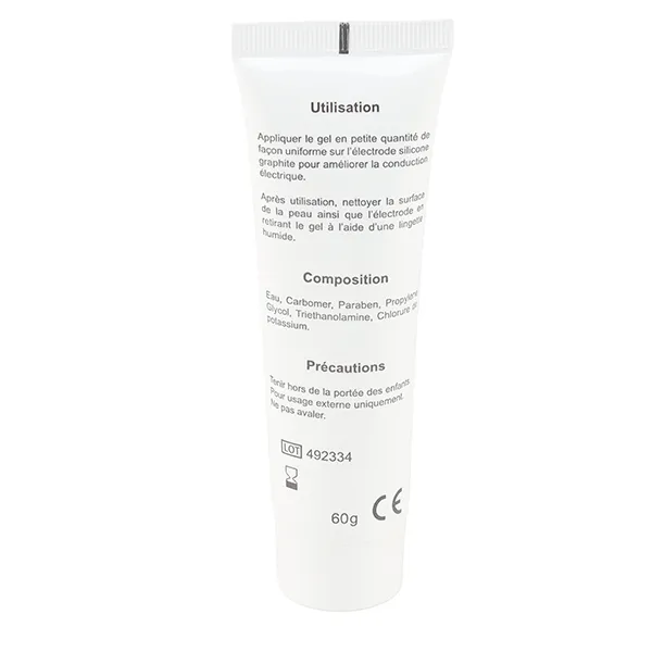 Gel conducteur pour électrode silicone graphite
