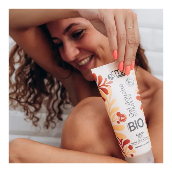 MKL gel douche surgras Argan bio