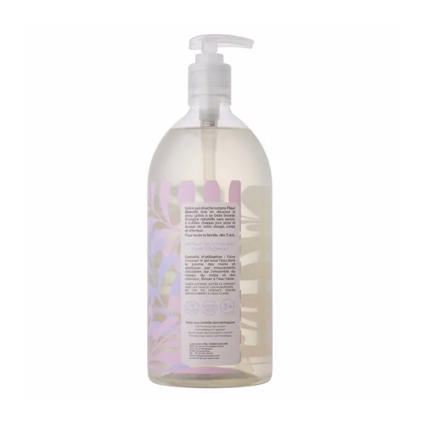 MKL Gel douche surgras Fleur blanche Bio