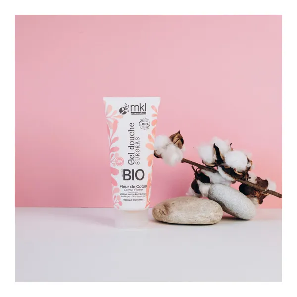 MKL Gel Douche surgras Fleur de coton Bio