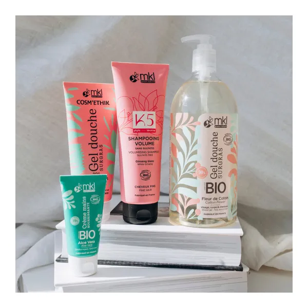 MKL Gel Douche surgras Fleur de coton Bio