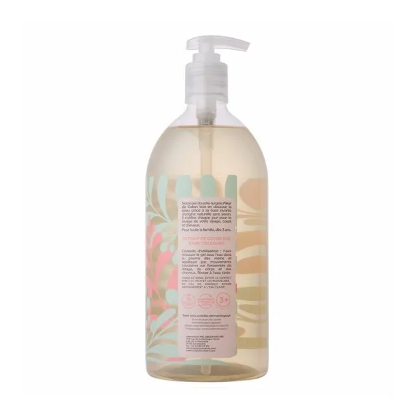 MKL Gel Douche surgras Fleur de coton Bio