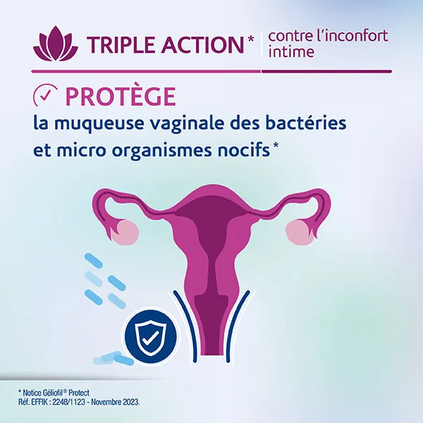 Geliofil Protect gel vaginal unidoses