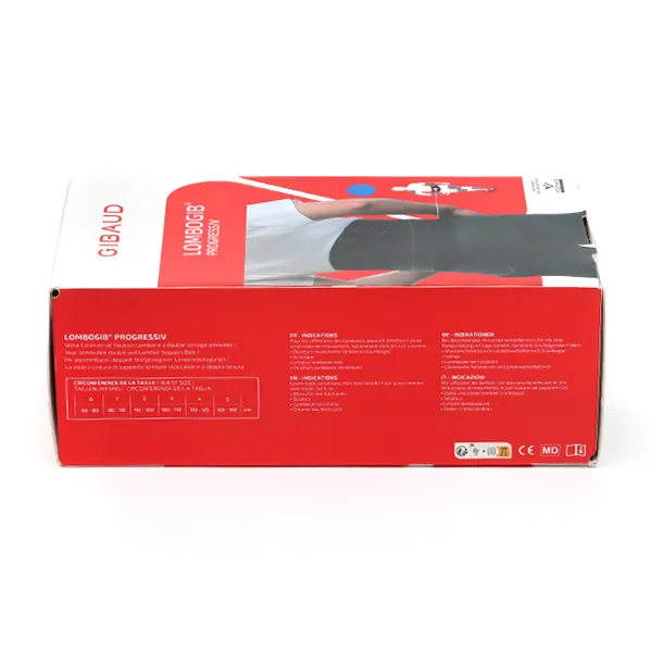Ceinture lombaire Gibaud Lombogib Progressiv