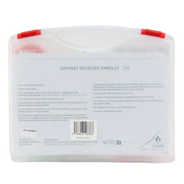 Gilbert Trousse de secours Famille