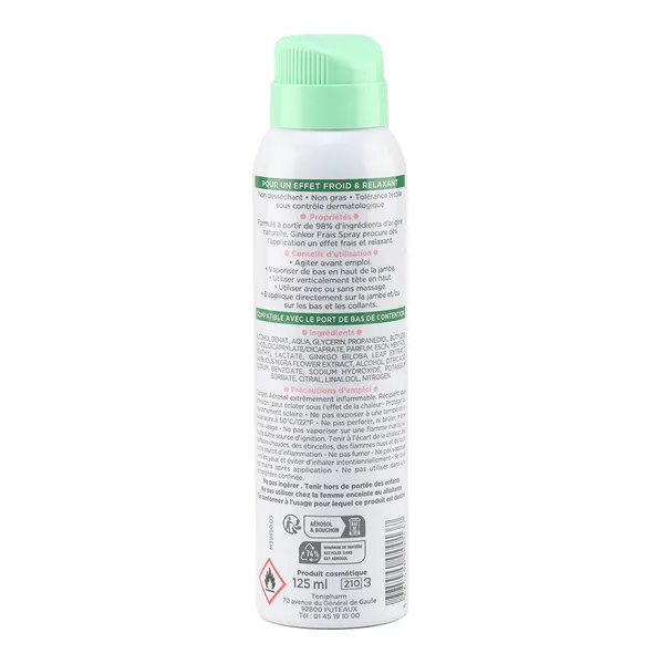 Ginkor Frais Spray effet froid