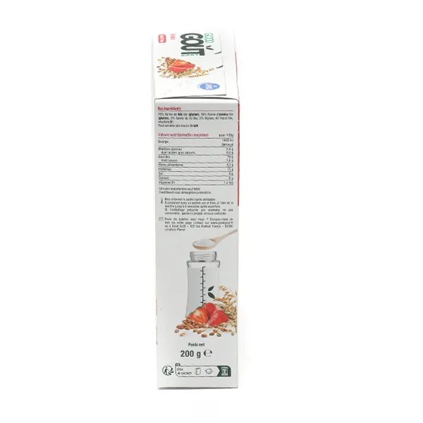 Good Goût Céréales Muesli fraise Bio