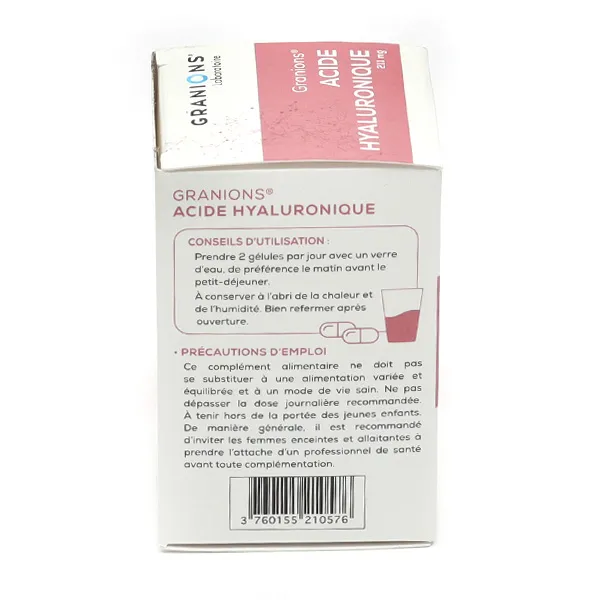 Granions acide hyaluronique 211 mg gélules