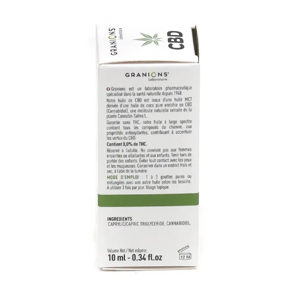 Granions Huile CBD 40 % gouttes