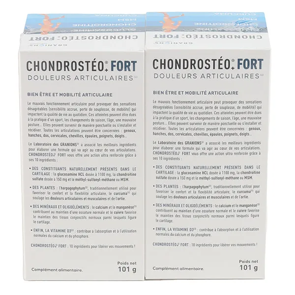 Chondrostéo+ Fort Douleurs articulaires comprimés