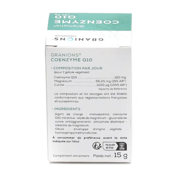 Granions coenzyme Q10 120 mg gélules