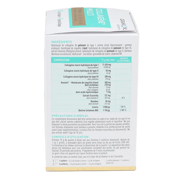 Granions Collagène+ Multi poudre