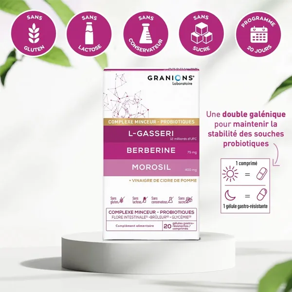 Granions Complexe minceur comprimés + gélules