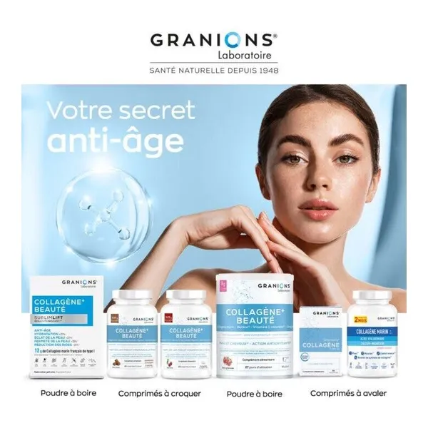 Granions Collagène marin 2 g comprimés