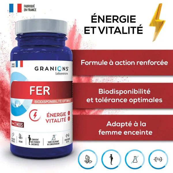 Granions Fer gélules