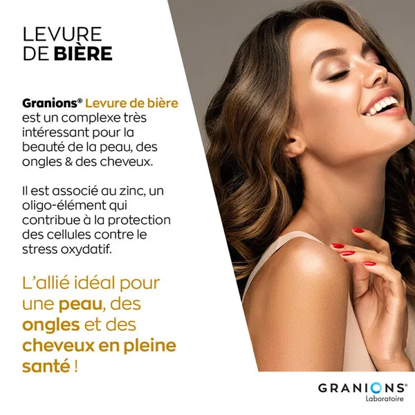 Granions Levure de bière et Zinc gélules