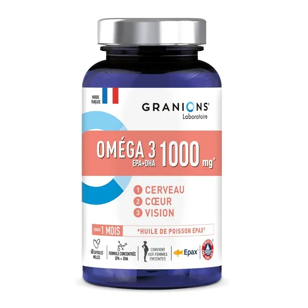 Granions Oméga 3 1000 mg capsules