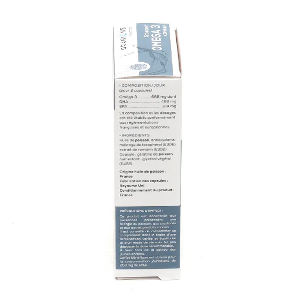 Granions Omega 3 Cerveau capsules