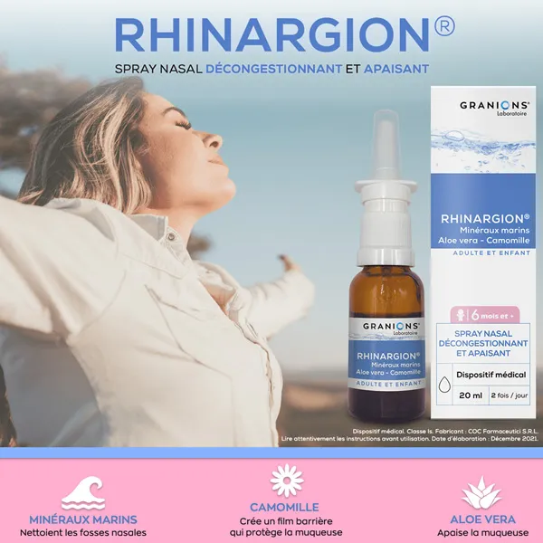 Rhinargion Rhume Spray nasal