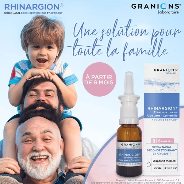 Rhinargion Rhume Spray nasal