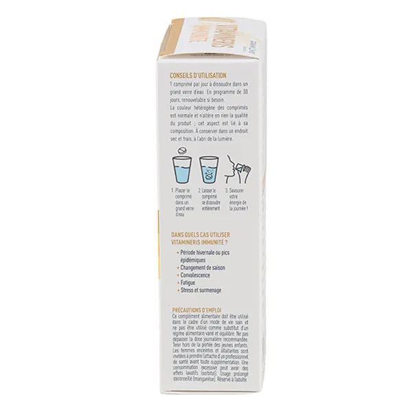 Granions Vitamineris Immunité comprimés effervescents