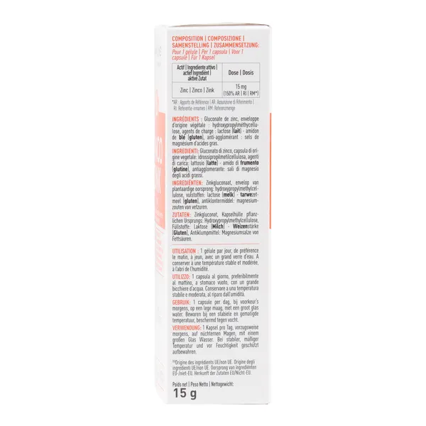 Granions Zinc 15 mg gélules