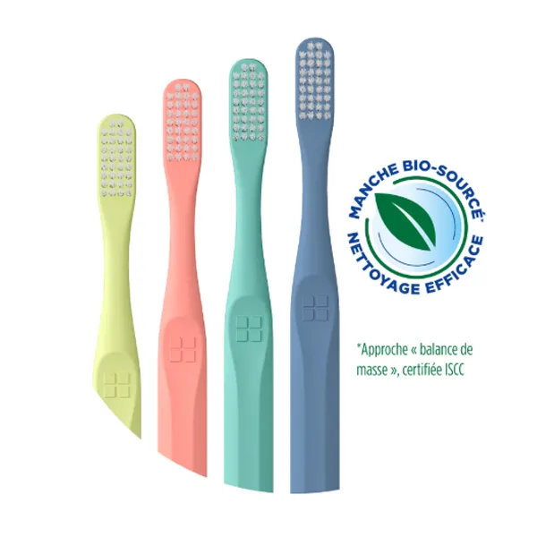 Gum Brosse à dents biosourcée medium Classic 410