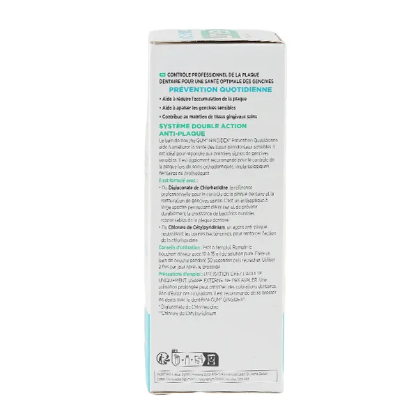 Gum Gingidex 0.06 % bain de bouche