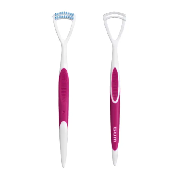 Gum HaliControl Gratte-langue double action