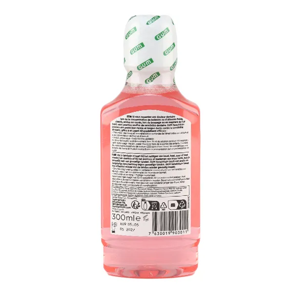 Gum SensiVital+ Bain de bouche Dents sensibles