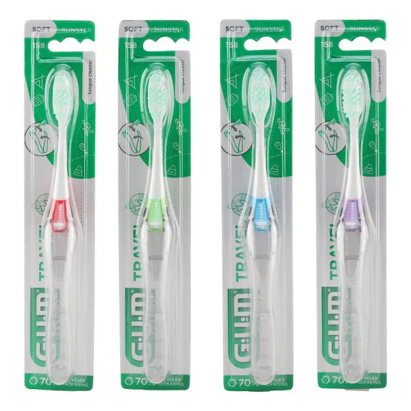 Gum Brosse à dents de voyage 158