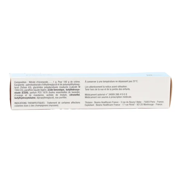 Gynopura Econazole 1 % crème