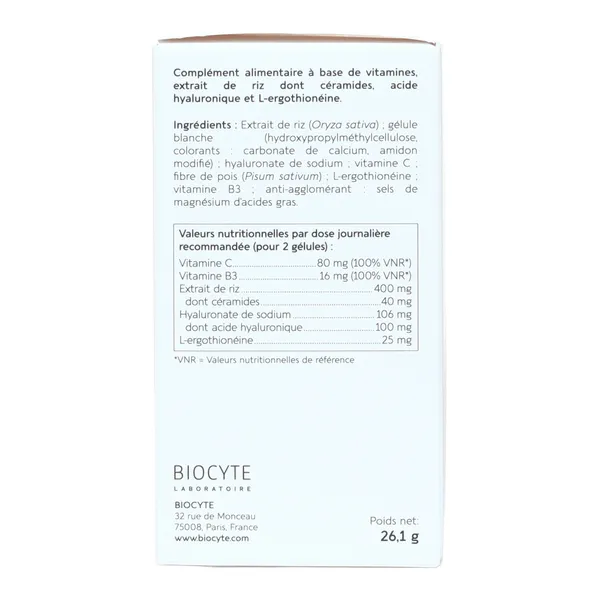 Biocyte Clinical Age Protect gélules