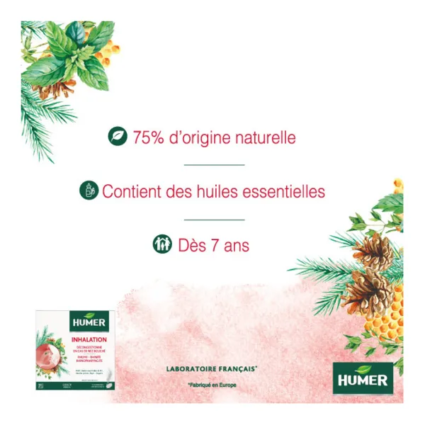 Humer Inhalation comprimés effervescents