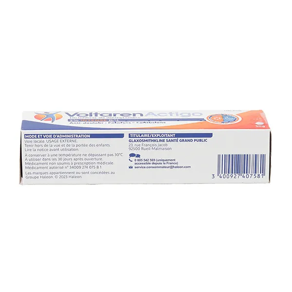 VoltarenActigo 2 % gel