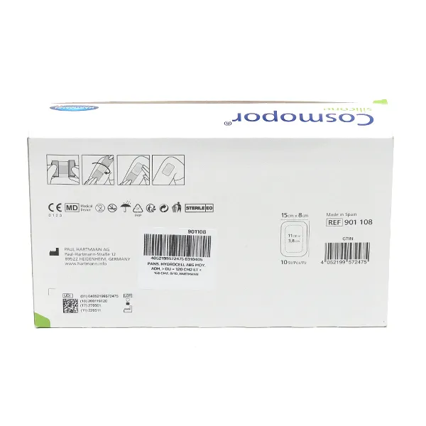 Hartmann Cosmopor silicone pansement adhésif siliconé