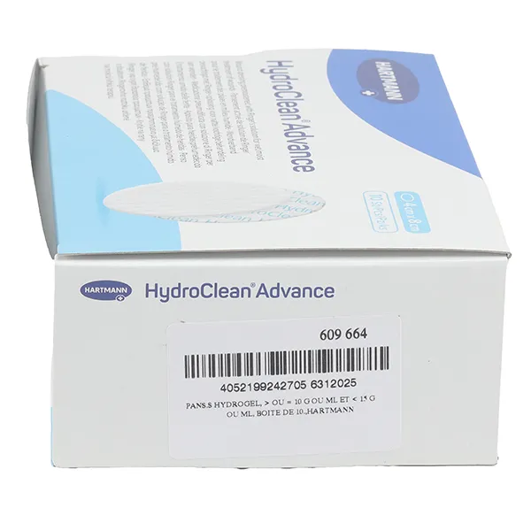 Hartmann HydroClean Advance pansement irrigo-absorbant x10