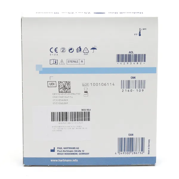 Hartmann Hydrocoll Thin pansement hydrocolloide
