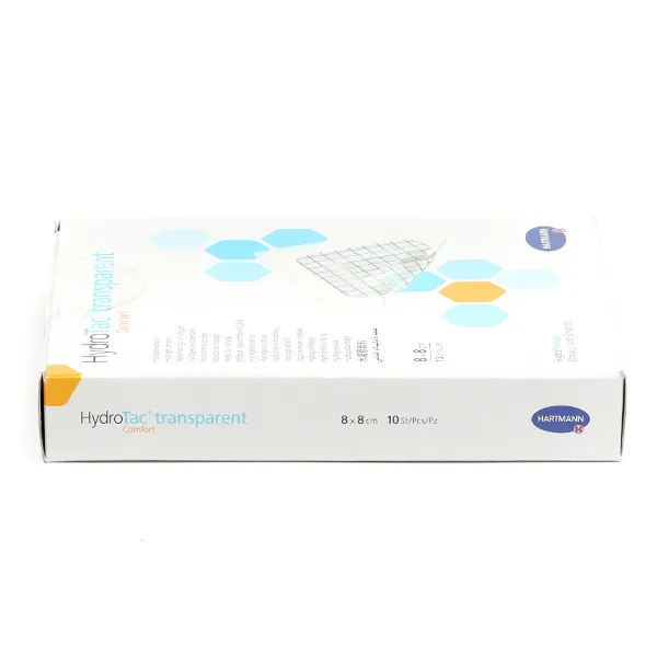 Hartmann HydroTac Transparent Comfort pansements 8x8cm