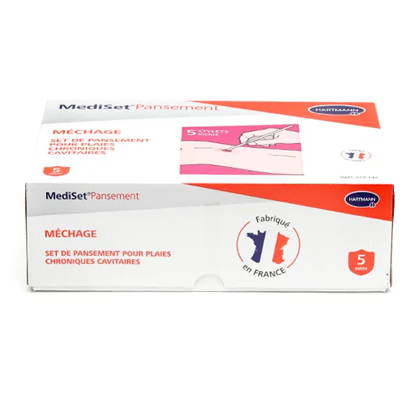 Mediset Pansement méchage 5 soins